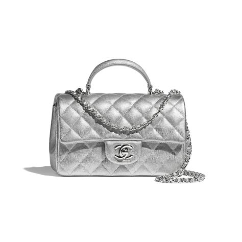 chanel argento borsa|moda chanel borse.